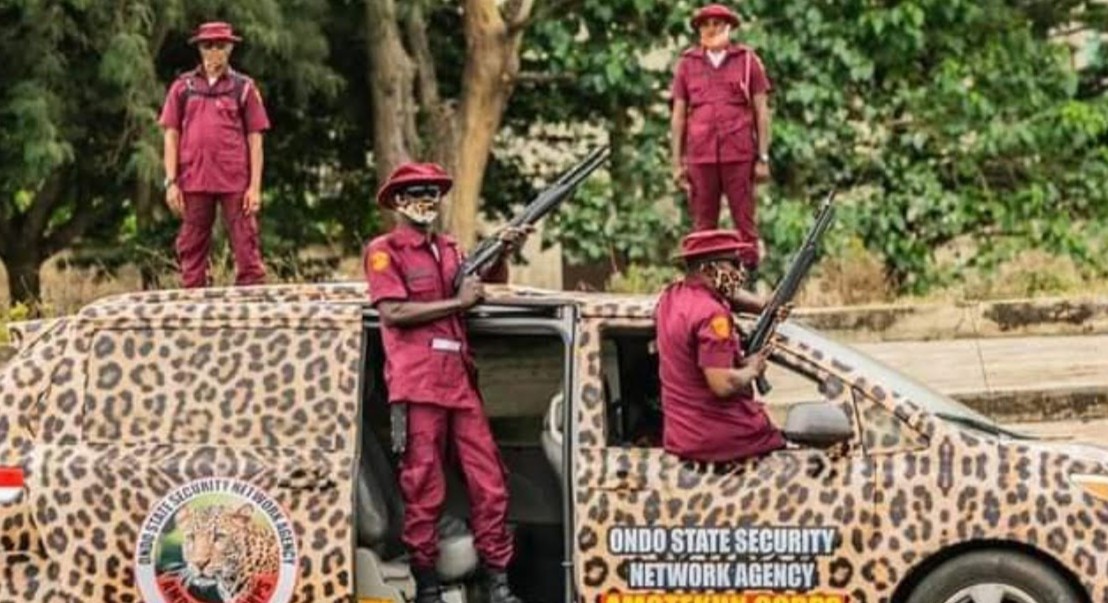 amotekun suspends officers in Ondo