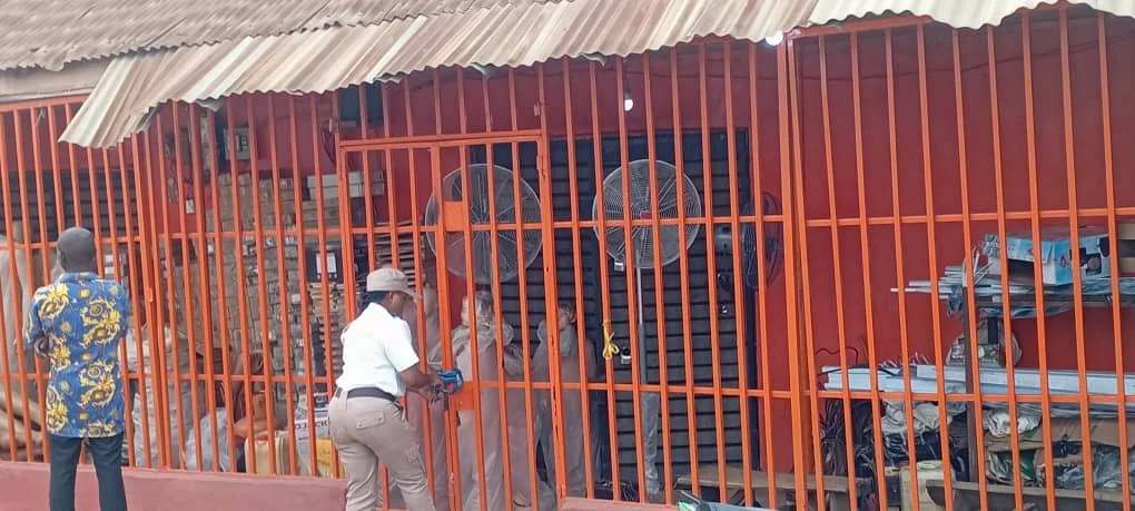 gbagi market complexes shut